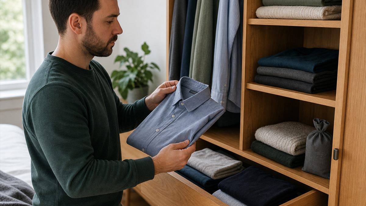 Closet Moisture Absorber practical check setup